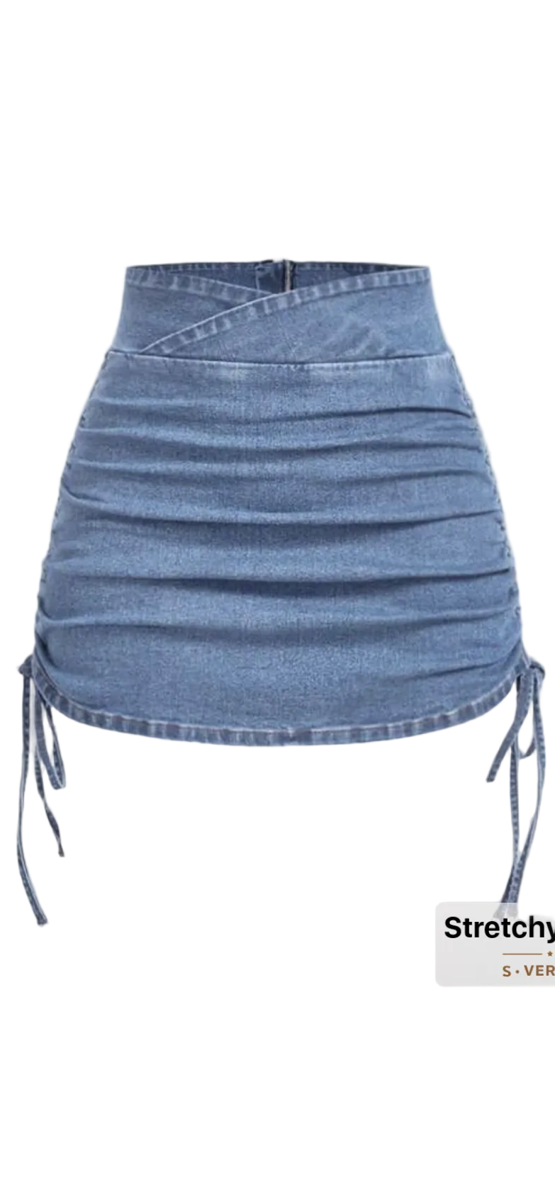Lina MOD Women’s Casual Denim Skirt