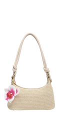 Rope Flower Shoulder Bag