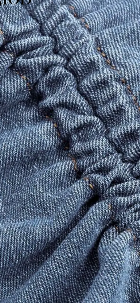 Lina MOD Women’s Casual Denim Skirt