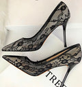 Viral Mesh Stiletto Heels