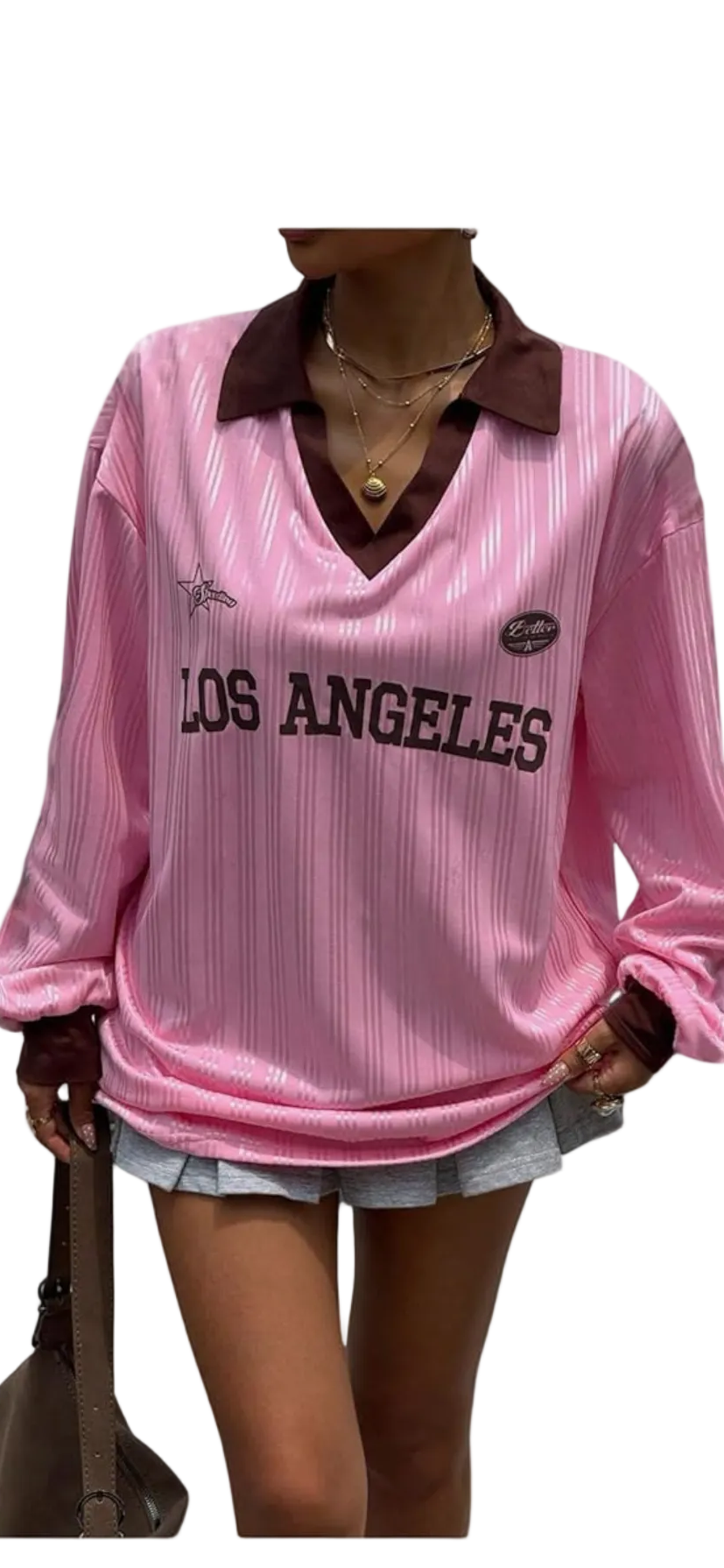 Vintage Vibe Striped Jersey Tee