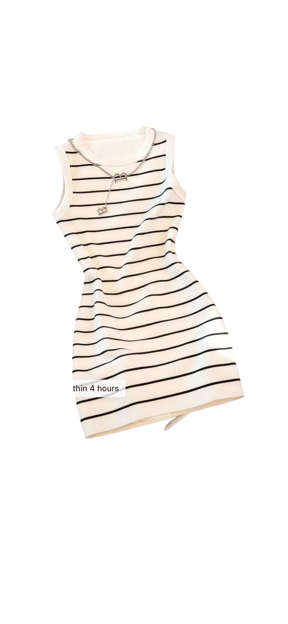 Striped Bodycon Mini Dress