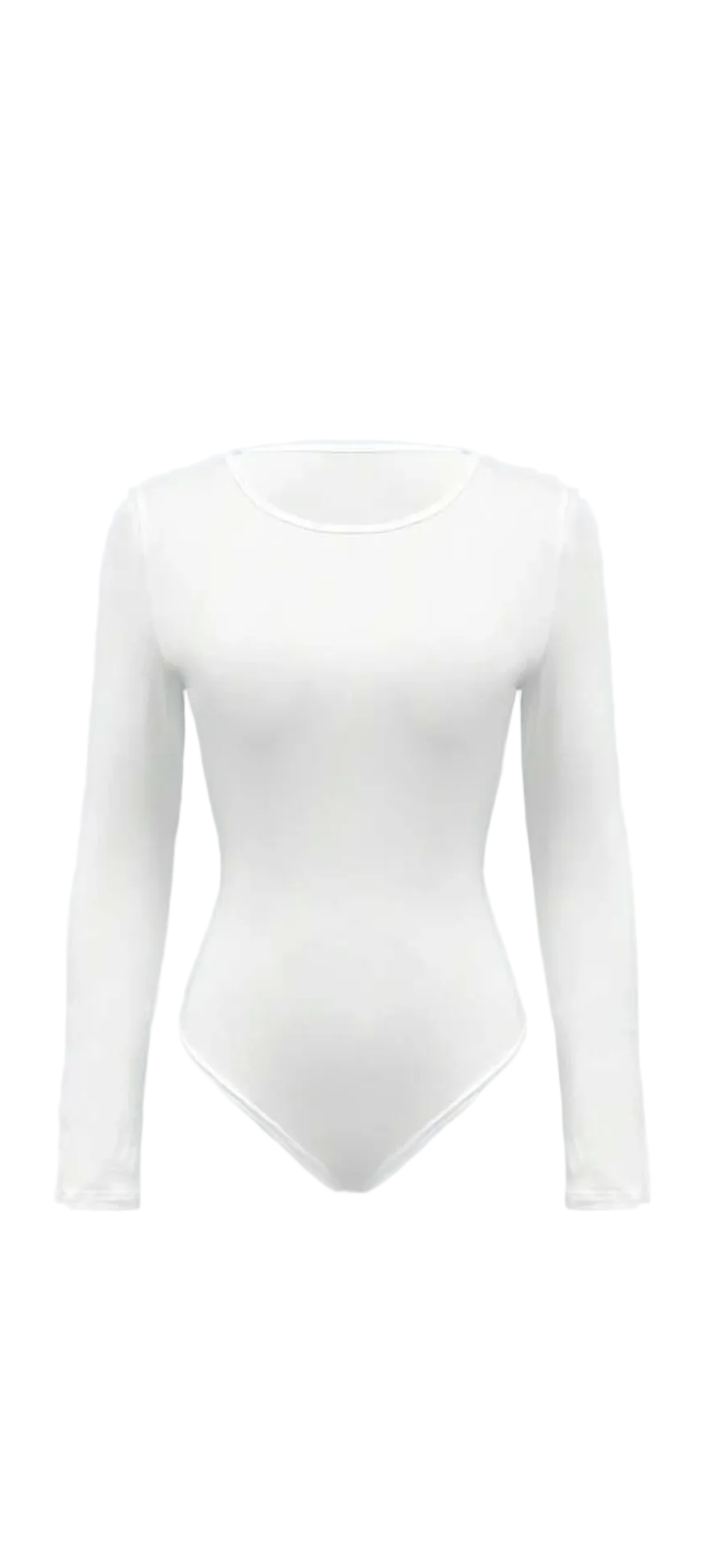 Elenzga Women’s Fitted Turtleneck Patchwork Long Sleeve Bodysuit – Autumn/Winter Layering Top